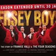 JERSEY BOYS Extended Due To Popular Demand
