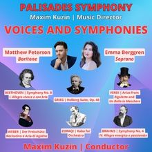 Palisades Symphony Will Present VOICES AND SYMPHONIES In Santa Monica