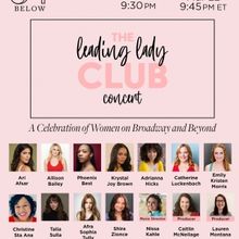 Phoenix Best and Emily Kristen Morris Join THE LEADING LADIES CLUB at 54 Below