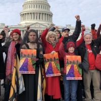 VIDEO: Iain Armitage Joins Jane Fonda at Climate Change Protest in Washington, D.C.
