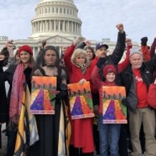 VIDEO: Iain Armitage Joins Jane Fonda at Climate Change Protest in Washington, D.C.