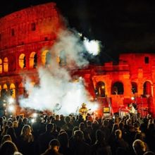 Kaleo Performs at Rome's Historic Archeological Park of the Colosseum