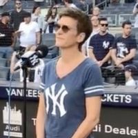 VIDEO: Jenn Colella Sings the National Anthem at Last Night's Yankees Game