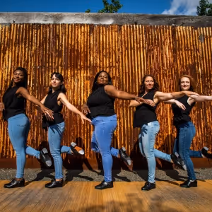 The Lady Hoofers Tap Ensemble Prepares For Spring Concert Series