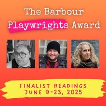 EAG's Barbour Award Finalists Readings Set For Next Month