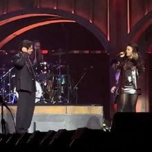 Video: Adrienne Warren Reunites With Nick Jonas For 'This Christmas' at Jonas Brother