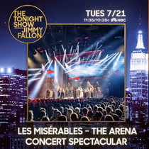 Gerónimo Rauch y el elenco de LES MISÉRABLES visitan hoy a Jimmy Fallon