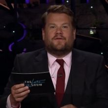 VIDEO: James Corden Does Mean Tweets and Thank You Notes Upon Returning to His Set