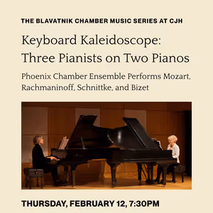 KEYBOARD KALEIDOSCOPE: Three Pianists On Two Pianos is Coming to the Center for…