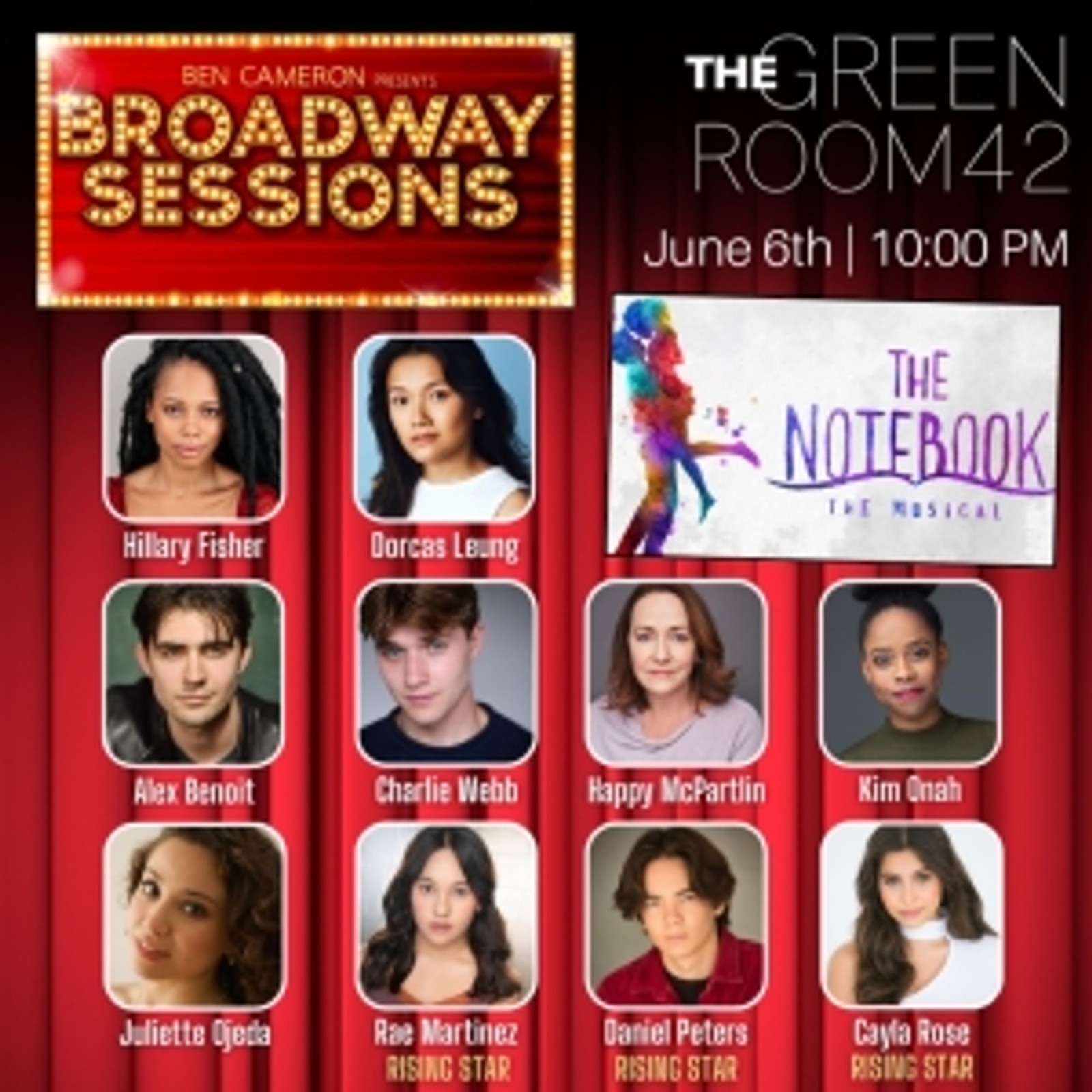 THE NOTEBOOK Cast to Join BROADWAY SESSIONS at The Green Room 42