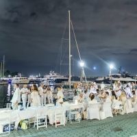 Photos: LE DINER EN BLANC in NYC 
