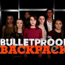 Kody C Jones, Wedler Lordeus, and Danica Murray of BULLETPROOF BACKPACK at Florida Re