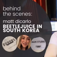 VIDEO: Matt DiCarlo Takes Us Along on His First Day in South Korea for BEETLEJUICE Video