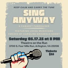 SING ANYWAY CABARET - A Night Of Music Supporting Immigrant Services In The DMV