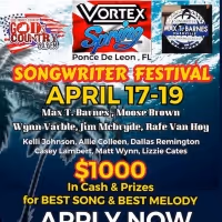 Vortex Springs Songwriter Festival Announced