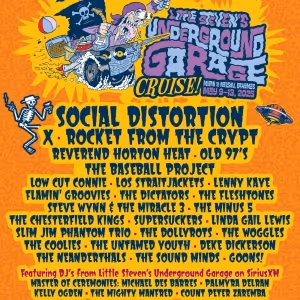 See Lineup Additions to Maiden Voyage of 'Little Steven's Underground Garage Cruise'