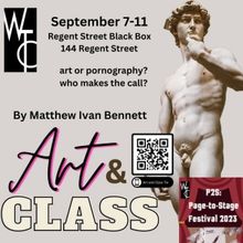 ART AND CLASS to Make Full Production Premiere with Wasatch Theatre Company