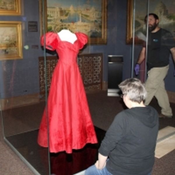 Judy Garland Meet Me in St. Louis Dress on Display at the Missouri History Museum Photo
