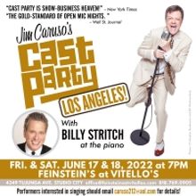 JIM CARUSO'S CAST PARTY to Return to Feinstein's at Vitello's