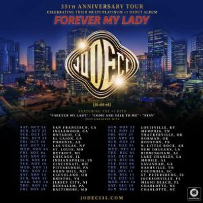 JODECI to Celebrate 35 Years of FOREVER MY LADY Oct–Dec Tour