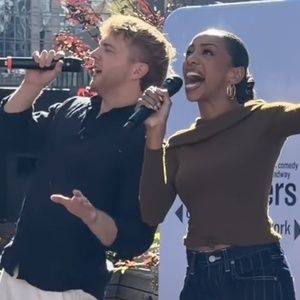 Video: Sam Tutty & Christiani Pitts Sing From TWO STRANGERS (CARRY A CAKE ACROSS NEW…
