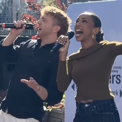Video: Sam Tutty & Christiani Pitts Sing From TWO STRANGERS (CARRY A CAKE ACROSS NEW YORK)