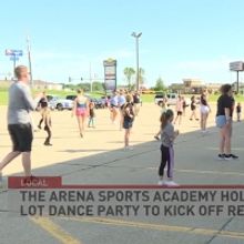Arena Dance Academy Holds Socially-Distanced Class