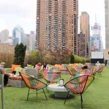 THE GREEN ROOM 42 AND NEW YORK'S LARGEST ROOFTOP Re-Opens for Cabaret and Outdoor…
