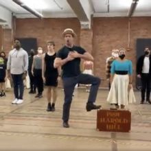 VIDEO: Hugh Jackman and the Cast of THE MUSIC MAN Perform 'Ya Got Trouble' in Rehears