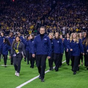 TUTS Musical Theatre Academy Ensemble Performs At The College Football Playoff…