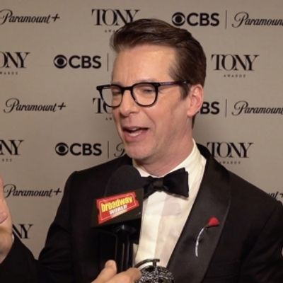 Video: Sean Hayes Celebrates Tony Win for 'Best Leading Actor in
a Play'