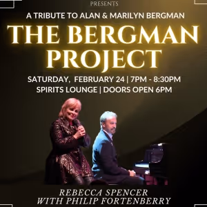 Rebecca Spencer And Philip Fortenberry To Debut New Concert THE BERGMAN PROJECT at…