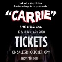 BWW Previews: CARRIE to Terror Jakarta Next January, Produced by JAKARTA YOUTH FOR…