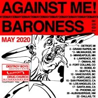 Against Me! and Baroness Announce May North American Co-Headline Tour