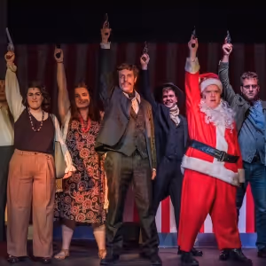 Review: ASSASSINS Goes for the Prize at Riverfront Theater Company