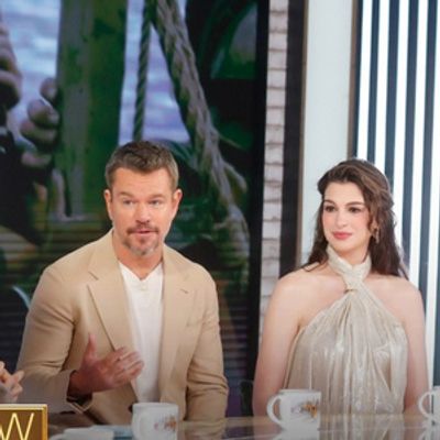 Matt Damon, Anne Hathaway & Christopher Nolan Appear on THE VIEW
