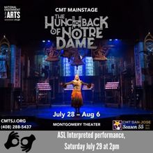 THE HUNCHBACK OF NOTRE DAME to be Presented at Children's Musical Theater San Jose Th