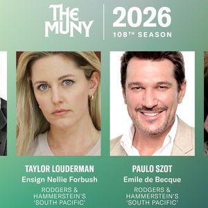 Richard Kind, Taylor Louderman, Beth Leavel, and Paulo Szot Join Season 108 at The Mu