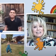 VIDEO: Elaine Paige and the Young Voices of The Children's Trust Perform 'Sing a Rain