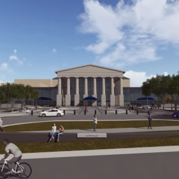 Raleigh's Performing Arts Center Will Undergo Exterior Plaza Redesign Photo