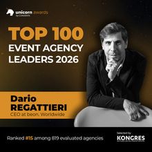 Dario Regattieri entra en el TOP 15 de los líderes europeos de la industria de event