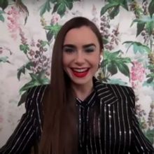 VIDEO: Lily Collins Reveals the Correct Pronunciation of EMILY IN PARIS on THE TONIGH