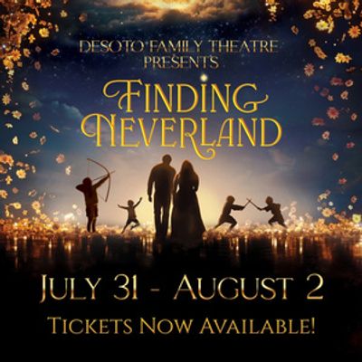 FINDING NEVERLAND to Make Regional Premiere at Heindl Center for the Performing Arts