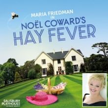 Maria Friedman To Lead Cast In HAY FEVER At Salisbury Playhouse