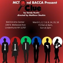 CLUE is Coming to the BACCA Arts Center Stage This March