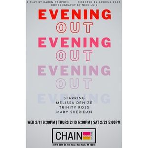 EVENING OUT Explores Justice and Choice in Chain Theatre's Winter One-Act Festival