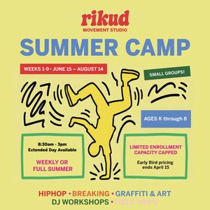 Rikud Studio to Host 2026 Summer Camps Focused on Street and Club Dance