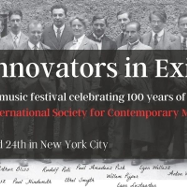 Three-Day Festival In NYC to Revive Music Silenced By The Nazis Photo