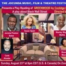 Jerome Preston Bates and Stanley Wayne Mathis Star in THE JOCUNDA FESTIVAL's Virtual 