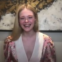 VIDEO: Elle Fanning Talks THE GREAT Golden Globe Nominations on THE LATE LATE SHOW